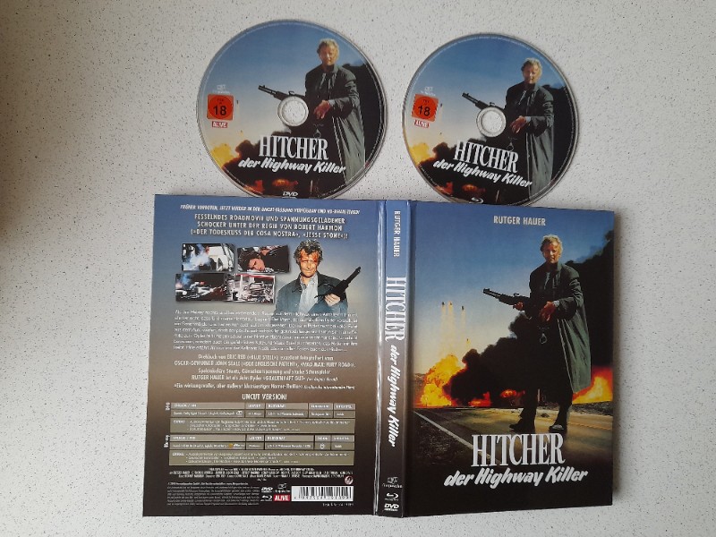 MEDIABOOK :  HITCHER - RUTGER HAUER