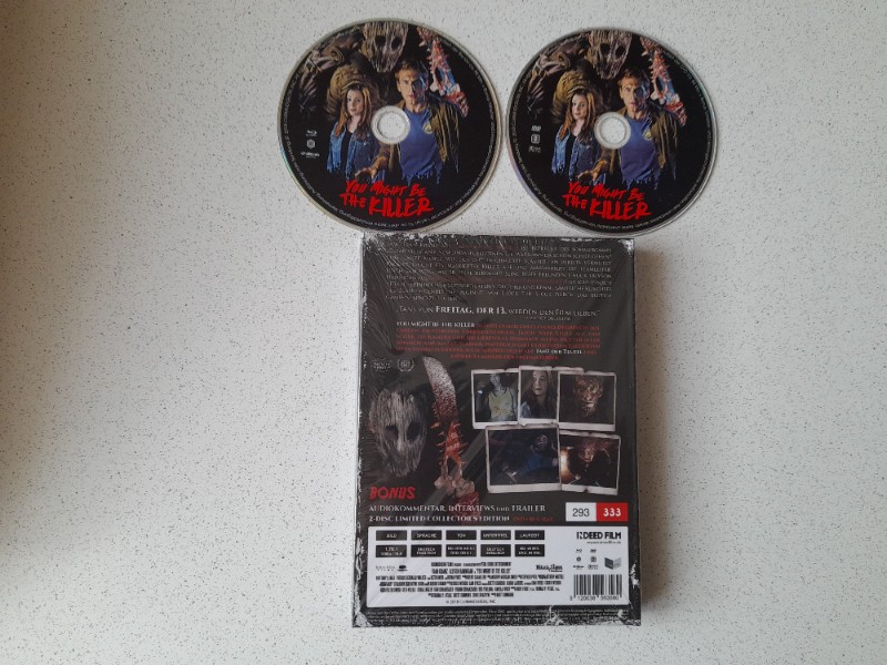 MEDIABOOK : YOU MIGHT BE THE KILLER - 333 St�ck