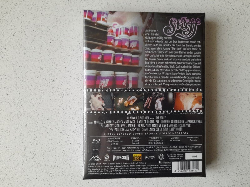 MEDIABOOK wattiert : THE STUFF - 333 St�ck