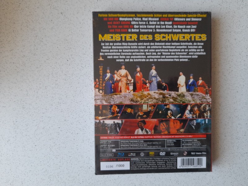 MEDIABOOK : MEISTER DES SCHWERTES - NR. 186