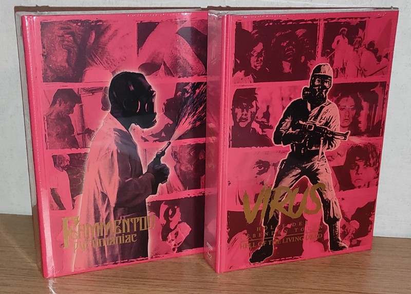 RETROGOLD Mega-Mediabook FLAMMENTOD + VIRUS