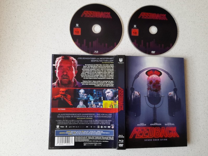 MEDIABOOK : FEEDBACK - SENDE ODER STIRB