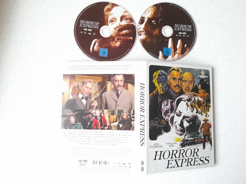 MEDIABOOK : HORROR EXPRESS - CHRISTOPHER LEE