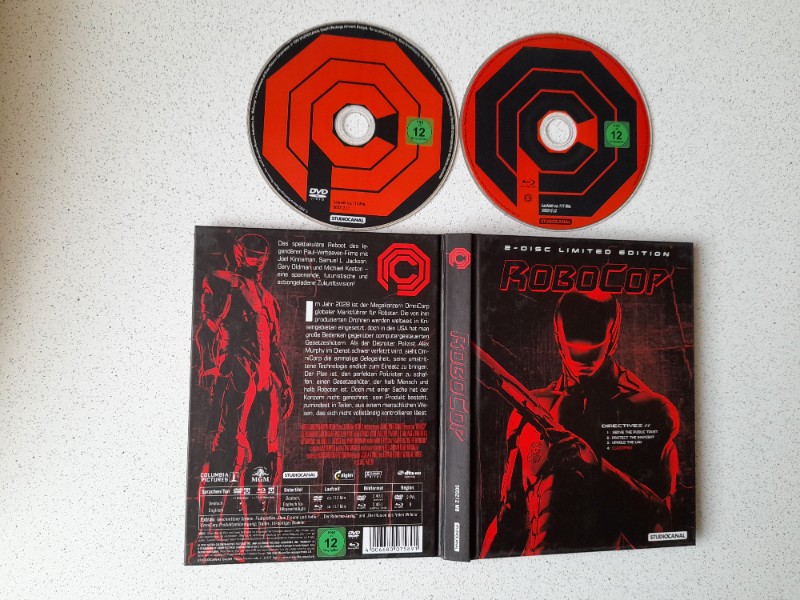MEDIABOOK : ROBOCOP - JOEL KINNAMAN