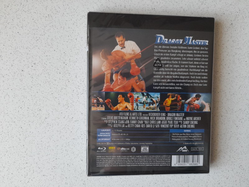 Blu-ray : DRAGON MASTER - KICKBOXER-KING - UNCUT