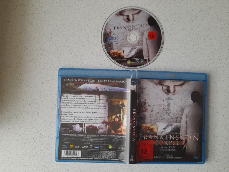 Blu-ray : FRANKENSTEIN CORPSES - TESSA THOMPSON