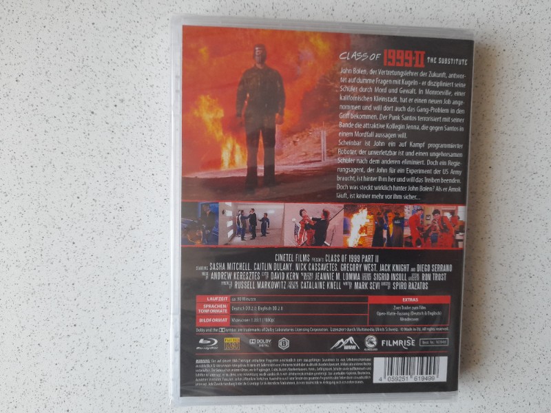 Blu-ray : CLASS OF 1999 - II - THE SUBSTITUTE