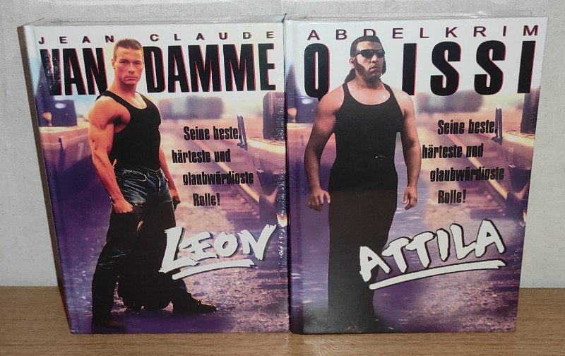 Retrogold Mega-Mediabook LEON + ATILLA - VAN DAMME