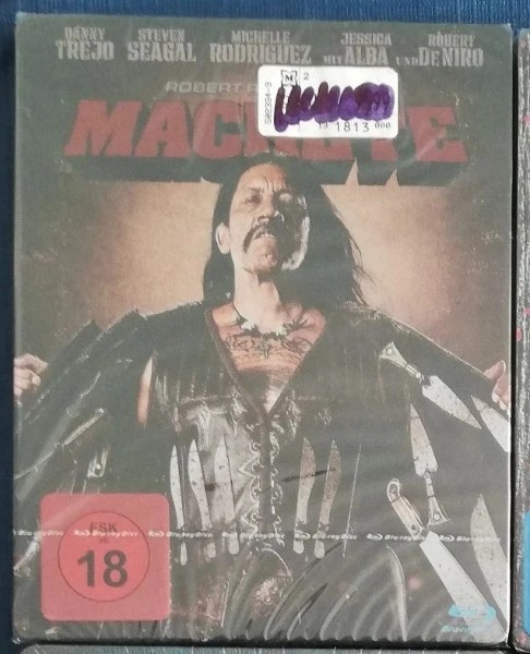 MACHETE  ( UNCUT ) STEELBOOK  NEU  IN  FOLIE