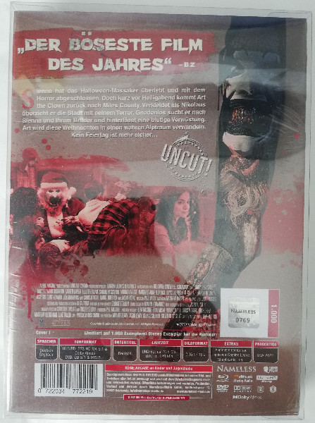 TERRIFIER  3   (MEDIABOOK) NEU IN FOLIE