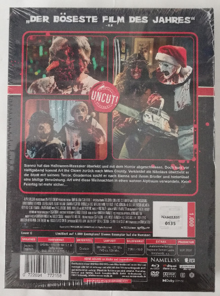 TERRIFIER  3   (MEDIABOOK) NEU IN FOLIE