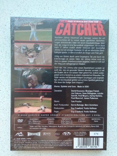 MEDIABOOK :  THE CATCHER - 166 ST�CK
