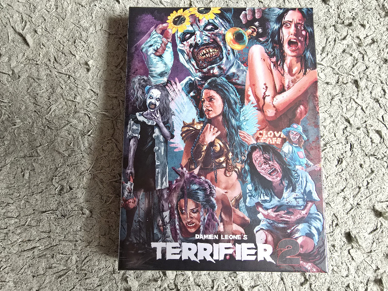 Terrifier 2 Mediabook Cover J UHD & Blu-ray OVP