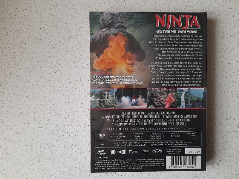 MEDIABOOK : NINJA EXTREME WEAPONS   - 150 St�ck