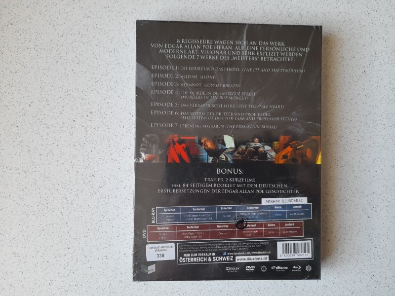 MEDIABOOK : POE - LIMITIERT 666 ST�CK