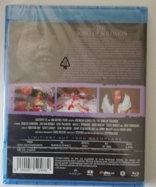 THE  SONG  OF  SOLOMON   (  UNCUT  ) 1000 ST�CK