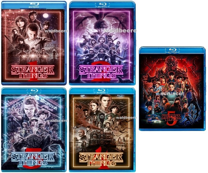 Stranger Things Staffel 1-5 (Blu-ray) Ton Deutsch