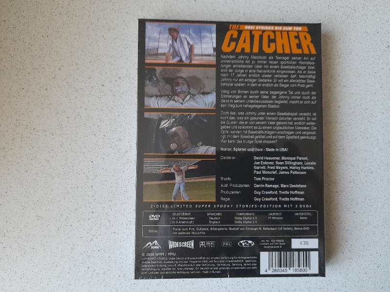 MEDIABOOK : THE CATCHER - LIMITIERT 144  ST�CK