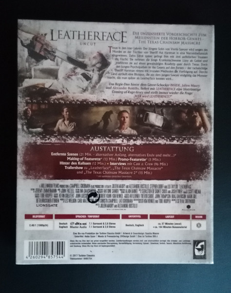 Leatherface - Mediabook - OVP - Limitiert Turbine