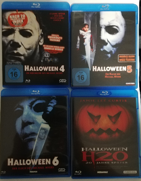 HALLOWEEN  11 x  BLURAY  ( UNCUT )
