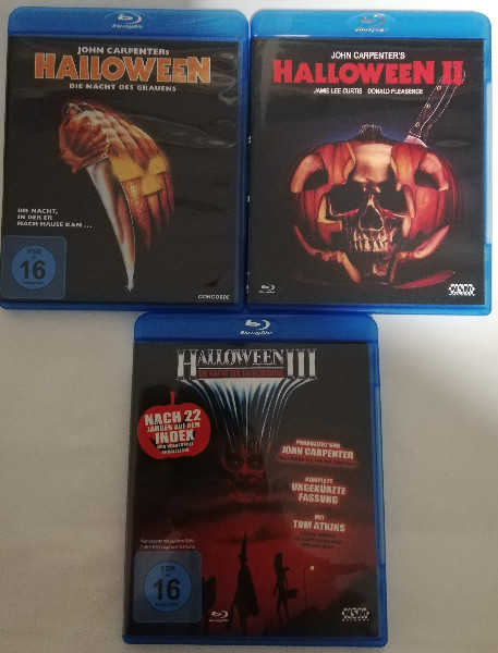 HALLOWEEN  11 x  BLURAY  ( UNCUT )