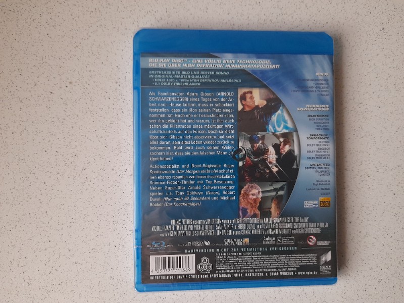 Blu-ray : THE 6TH DAY mit ARNOLD SCHWARZENEGGER