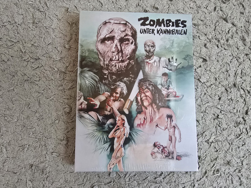 Zombies unter Kannibalen Mediabook 4K Blu-ray OVP