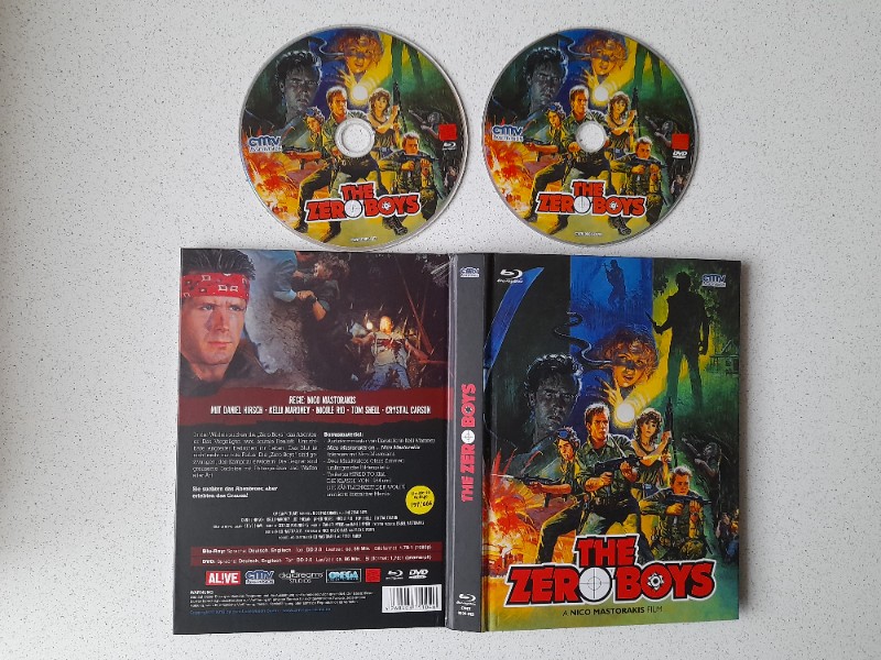 MEDIABOOK : THE ZERO BOYS - Limitiert 666 St�ck