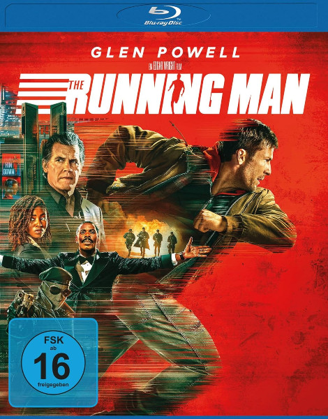 THE RUNNING MAN 2025 - BLU RAY