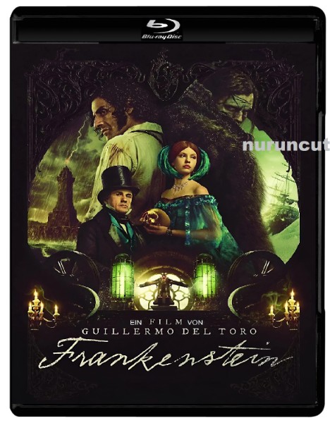 Guillermo del Toro Frankenstein 2025 Blu ray Deuts