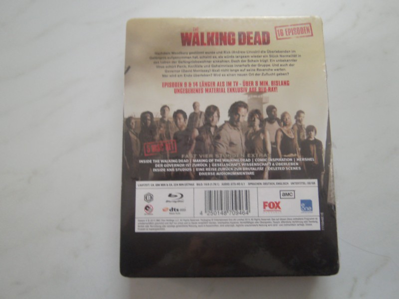 The Walking Dead Staffel 4, Steelbook, Uncut, lim.