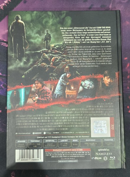 I saw the Devil Mediabook Cover F + Korea Cut