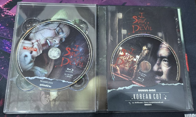 I saw the Devil Mediabook Cover F + Korea Cut