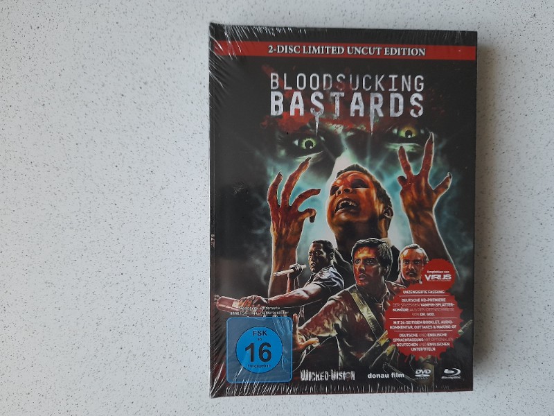 MEDIABOOK : BLOODSUCKING BASTARDS - UNCUT - 333 St
