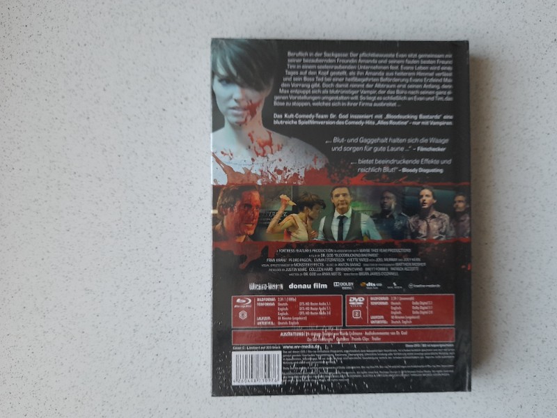 MEDIABOOK : BLOODSUCKING BASTARDS - UNCUT - 333 St