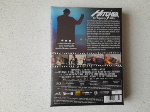 MEDIABOOK wattiert : HITCHER  - 500 St�ck