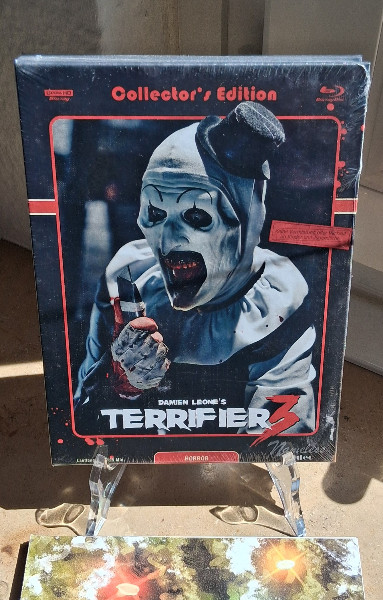 Terrifier Teil 3 Mediabook runde Nr. 10/1000 OVP
