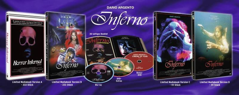 Inferno Horror Infernal Gold Edition Mediabook OVP