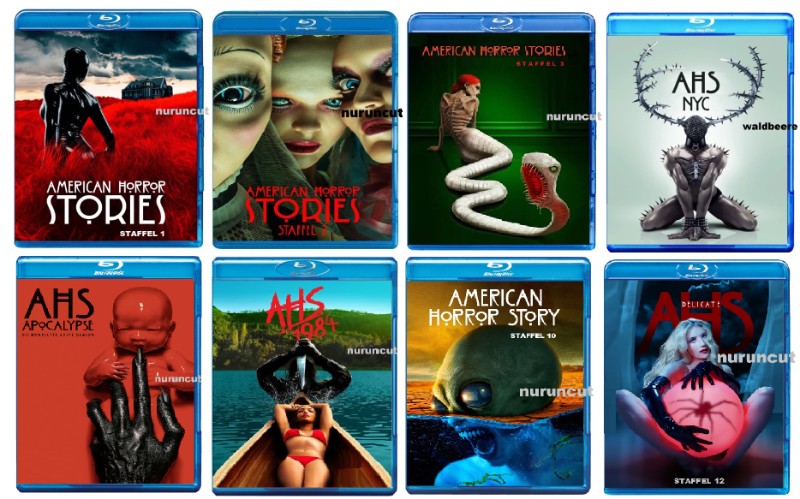 AHS American Horror Story (8 Blu Ray Staffeln)