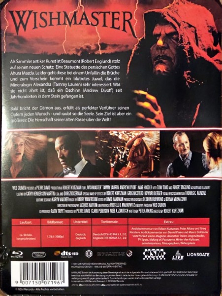Wes Craven Wishmaster