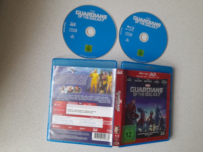 3D - Blu-ray : GUARDIANS OF THE GALAXY