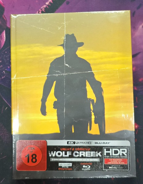 Wolf Creek 4K Mediabook Cover D OVP