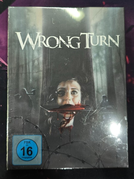Wrong Turn 4K Mediabook Cover G OVP
