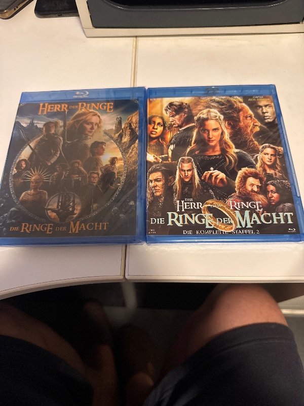 Herr drr Ringe Ringe der Macht 1 und 2 Bluray OVP