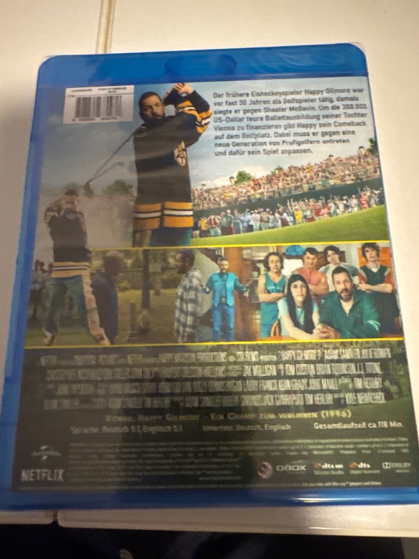 Happy Gilmore 2 bluray OVP