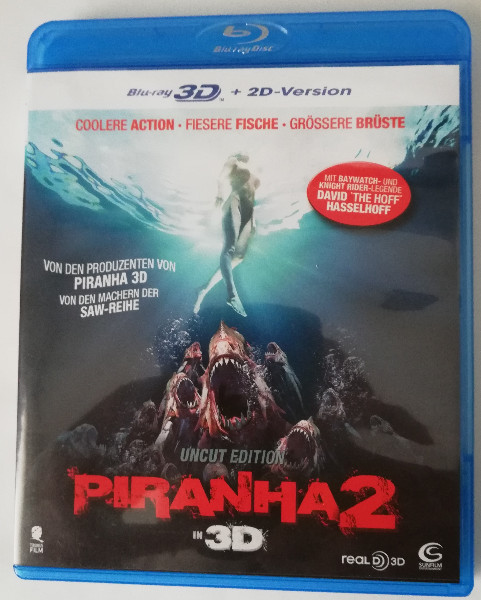 PIRANHA  2  ( UNCUT )  in 3D