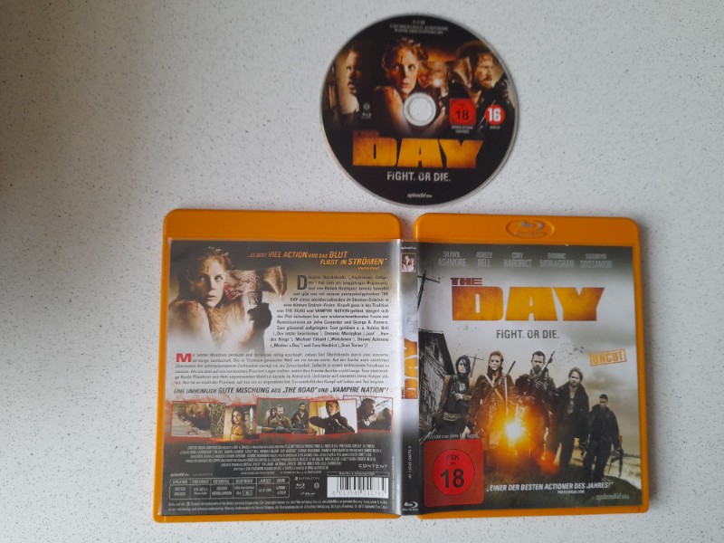 Blu-ray : THE DAY FIGHT . OR DIE . - UNCUT