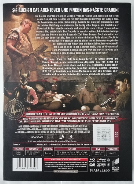 HOSTEL  1   (  UNCUT  )  MEDIABOOK