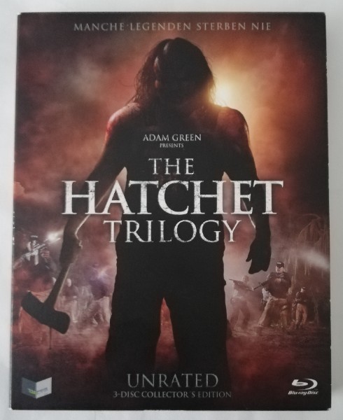 THE  HATCHET  TRILOGY  ( UNCUT )  IM  PAPPSCHUBER