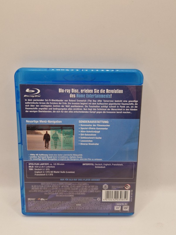 Independence day Blu-ray